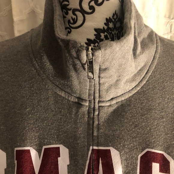💗 PINK 💗Half-zip💗UMASS💗XS💗 AMHERST💗BOSTON - Picture 5 of 15